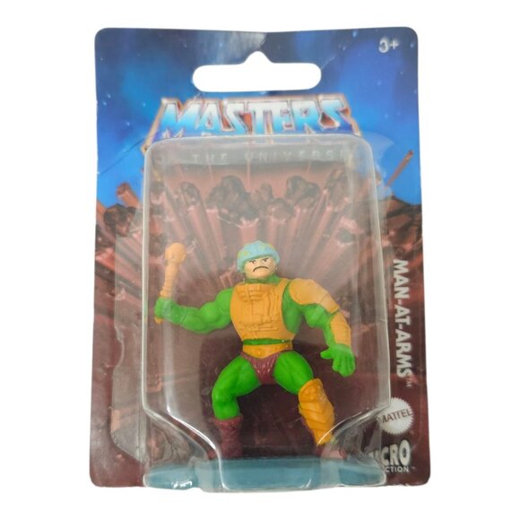 Masters Of The Universe Man At Arms Mer-Man Micro Collection Mattel Lot Of 2 NEW - Picture 3 of 8